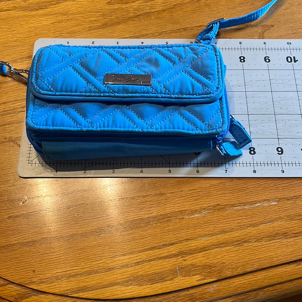 Blue Preowned Vera Bradley Wallet